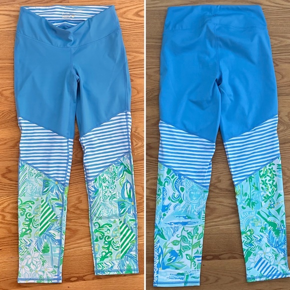 Lilly Pulitzer NWOT Luxletic® Weekender Midi Leggings (S) - Picture 1 of 16